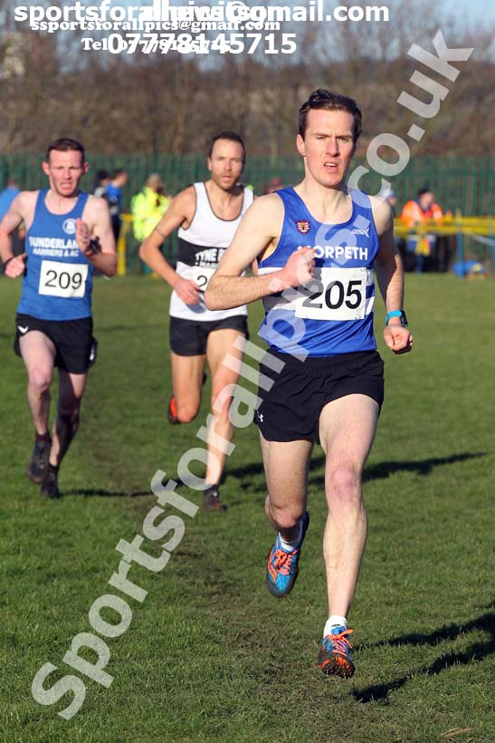 Senior mens 2020 Birtley Cross Country Relay, County Durham.  Photo: David T. Hewitson/Sports for All Pics